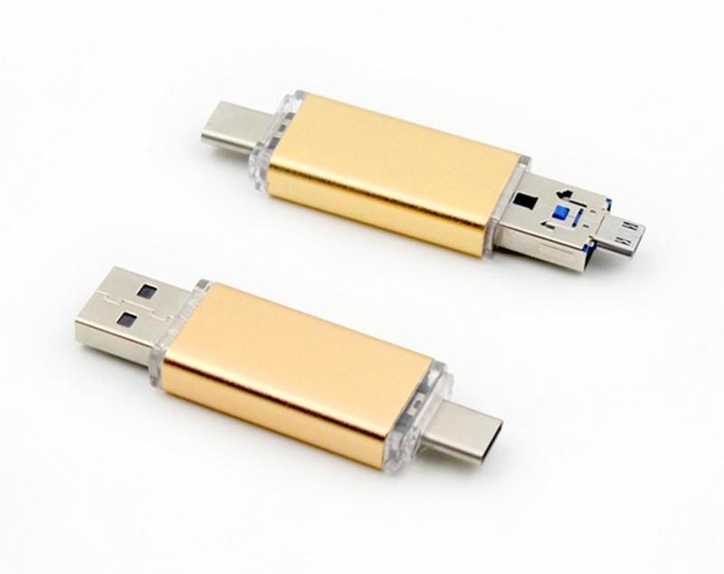 Android Smartphone Personal Computers TwiHill USB Flash Drive USB 3.1 and Type C with 360° Rotation Design High Speed Thumb Drive Memory Stick Compatible for Samsung Galaxy